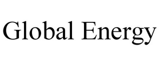 GLOBAL ENERGY