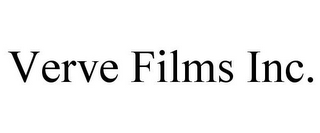 VERVE FILMS INC.