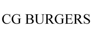 CG BURGERS