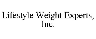 LIFESTYLE WEIGHT EXPERTS, INC.