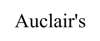 AUCLAIR'S