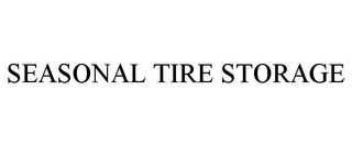 SEASONAL TIRE STORAGE