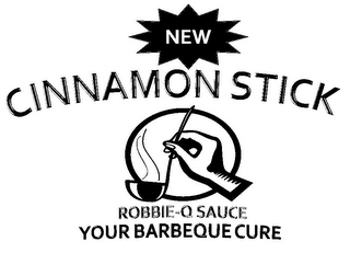 NEW CINNAMON STICK ROBBIE-Q SAUCE YOUR BARBEQUE CURE