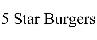 5 STAR BURGERS