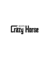 XCO'S CRAZY HORSE