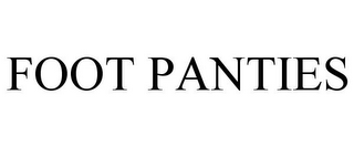 FOOT PANTIES