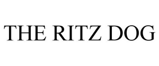 THE RITZ DOG