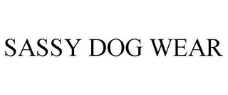 SASSY DOG WEAR