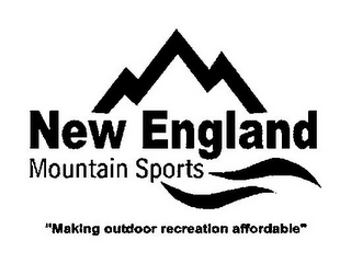 NEW ENGLAND MOUNTAIN SPORTS "MAKING OUTDOOR RECREATION AFFORDABLE"