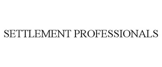 SETTLEMENT PROFESSIONALS