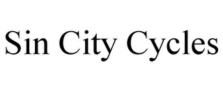 SIN CITY CYCLES