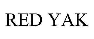 RED YAK