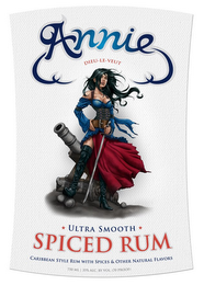 ANNIE DIEU-LE-VEUT ULTRA SMOOTH SPICED RUM CARIBBEAN STYLE RUM WITH SPICES & OTHER NATURAL FLAVORS 750 ML | 35% ALC. BY VOL. (70 PROOF)