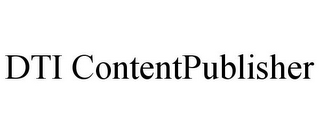 DTI CONTENTPUBLISHER