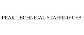 PEAK TECHNICAL STAFFING USA