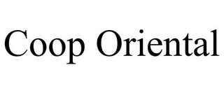 COOP ORIENTAL