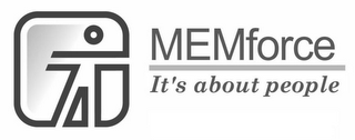 MEMFORCE IT'S ABOUT PEOPLE