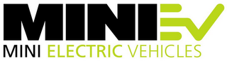 MINIEV MINI ELECTRIC VEHICLES