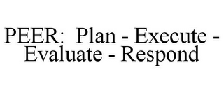 PEER: PLAN - EXECUTE - EVALUATE - RESPOND