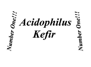 NUMBER ONE!!! ACIDOPHILUS KEFIR NUMBER ONE!!!