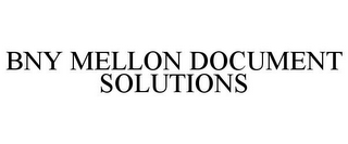 BNY MELLON DOCUMENT SOLUTIONS