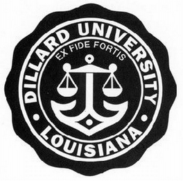 · DILLARD UNIVERSITY · LOUISIANA EX FIDE FORTIS