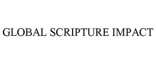 GLOBAL SCRIPTURE IMPACT
