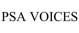 PSA VOICES