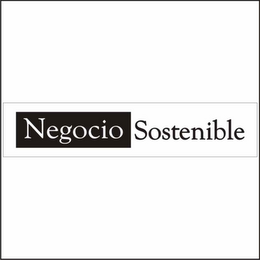 NEGOCIO SOSTENIBLE