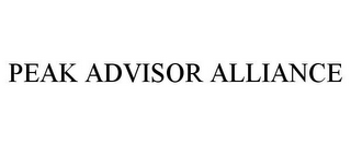 PEAK ADVISOR ALLIANCE