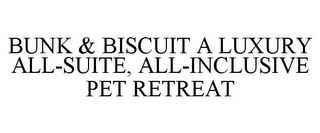 BUNK & BISCUIT A LUXURY ALL-SUITE, ALL-INCLUSIVE PET RETREAT