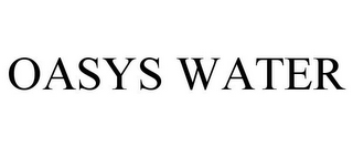 OASYS WATER