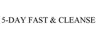 5-DAY FAST & CLEANSE