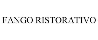 FANGO RISTORATIVO
