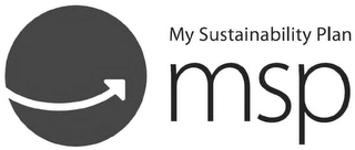 MY SUSTAINABILITY PLAN MSP