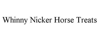 WHINNY NICKER HORSE TREATS