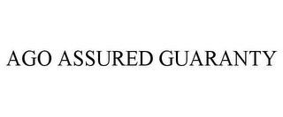 AGO ASSURED GUARANTY