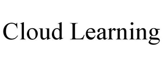 CLOUD LEARNING