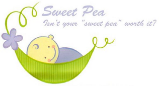 SWEET PEA ISN'T YOUR "SWEET PEA" WORTH IT?