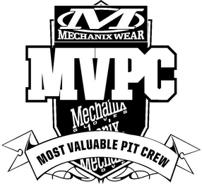 M MECHANIX WEAR MVPC MECHANIX GLOVES MOST VALUABLE PIT CREW