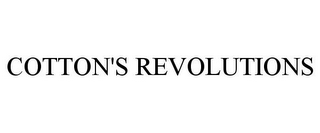 COTTON'S REVOLUTIONS