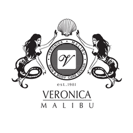 V VERONICA MALIBU SKIN & BODY CARE CENTER EST. 1981 VERONICA MALIBU