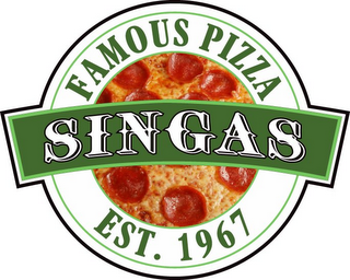 SINGAS FAMOUS PIZZA EST. 1967