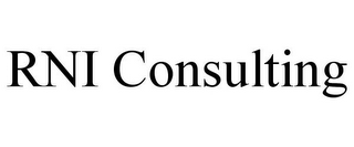 RNI CONSULTING