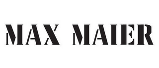 MAX MAIER