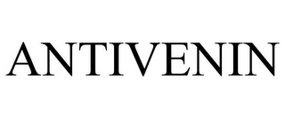 ANTIVENIN