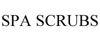 SPA SCRUBS