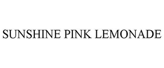 SUNSHINE PINK LEMONADE