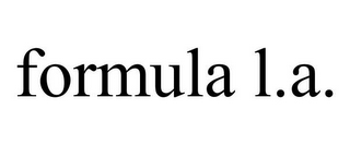 FORMULA L.A.