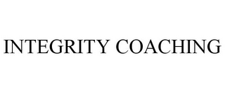 INTEGRITY COACHING